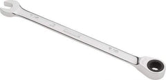 Proto - 1/4" 12 Point Combination Wrench - 0° Offset Angle, 5" OAL, Steel, Chrome Finish - Exact Tool & Supply