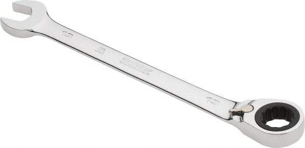 Proto - 13mm 12 Point Combination Wrench - 0° Offset Angle, 7" OAL, Steel, Chrome Finish - Exact Tool & Supply