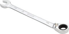 Proto - 12mm 12 Point Combination Wrench - 0° Offset Angle, 6-3/4" OAL, Steel, Chrome Finish - Exact Tool & Supply
