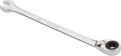 Proto - 7mm 12 Point Combination Wrench - 0° Offset Angle, 5-1/2" OAL, Steel, Chrome Finish - Exact Tool & Supply