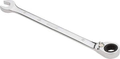 Proto - 8mm 12 Point Combination Wrench - 0° Offset Angle, 5-1/2" OAL, Steel, Chrome Finish - Exact Tool & Supply