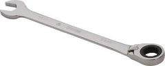 Proto - 1-1/8" 12 Point Combination Wrench - 0° Offset Angle, 15-7/8" OAL, Steel, Chrome Finish - Exact Tool & Supply