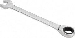 Proto - 7/8" 12 Point Combination Wrench - 0° Offset Angle, 11-7/16" OAL, Steel, Chrome Finish - Exact Tool & Supply