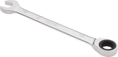Proto - 13mm 12 Point Combination Wrench - 0° Offset Angle, 7" OAL, Steel, Chrome Finish - Exact Tool & Supply