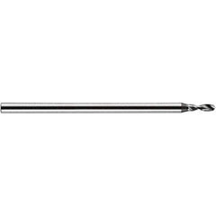 Accupro - 3mm Body Diam, 120°, 38mm OAL, Solid Carbide Spotting Drill - Exact Tool & Supply
