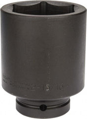 Proto - 1" Drive 2-15/16" Deep Impact Socket - 6 Points, 5" OAL - Exact Tool & Supply