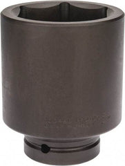 Proto - 1" Drive 3" Deep Impact Socket - 6 Points, 5" OAL - Exact Tool & Supply