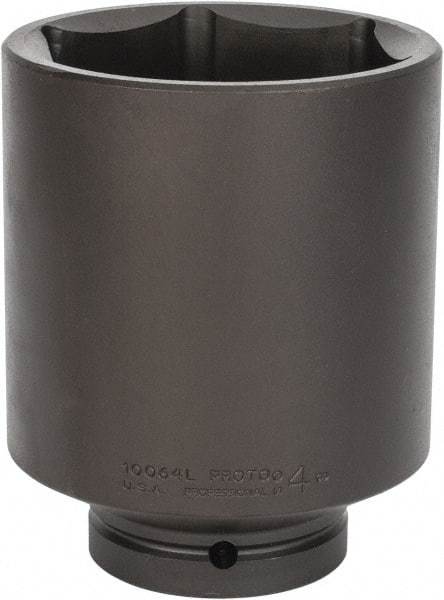 Proto - 1" Drive 2-7/8" Deep Impact Socket - 6 Points, 5" OAL - Exact Tool & Supply
