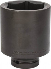 Proto - 1" Drive 3-3/8" Deep Impact Socket - 6 Points, 5-3/4" OAL - Exact Tool & Supply