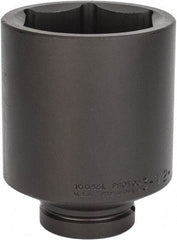 Proto - 1" Drive 3-1/2" Deep Impact Socket - 6 Points, 6" OAL - Exact Tool & Supply
