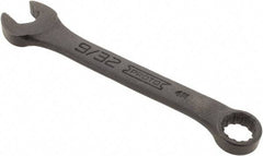 Proto - 9/32" 12 Point Offset Combination Wrench - 15° Offset Angle, 3-25/64" OAL, Steel, Black Finish - Exact Tool & Supply