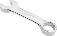 Proto - 19mm 12 Point Offset Combination Wrench - 15° Offset Angle, 5-7/16" OAL, Steel, Chrome Finish - Exact Tool & Supply