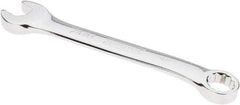 Proto - 7mm 12 Point Offset Combination Wrench - 15° Offset Angle, 3-3/8" OAL, Steel, Chrome Finish - Exact Tool & Supply
