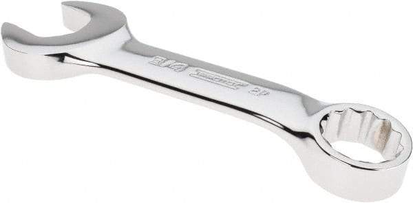 Proto - 3/4" 12 Point Offset Combination Wrench - 15° Offset Angle, 5-25/64" OAL, Steel, Chrome Finish - Exact Tool & Supply