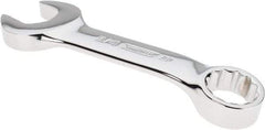 Proto - 3/4" 12 Point Offset Combination Wrench - 15° Offset Angle, 5-25/64" OAL, Steel, Chrome Finish - Exact Tool & Supply