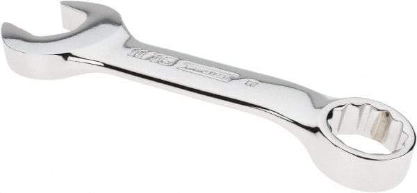 Proto - 11/16" 12 Point Offset Combination Wrench - 15° Offset Angle, 5-1/16" OAL, Steel, Chrome Finish - Exact Tool & Supply