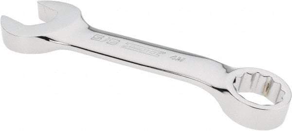 Proto - 5/8" 12 Point Offset Combination Wrench - 15° Offset Angle, 4-13/16" OAL, Steel, Chrome Finish - Exact Tool & Supply