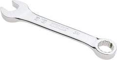 Proto - 3/8" 12 Point Offset Combination Wrench - 15° Offset Angle, 3-3/4" OAL, Steel, Chrome Finish - Exact Tool & Supply