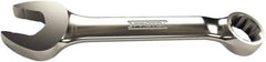 Proto - 9/16" 12 Point Combination Wrench - 15° Offset Angle, 4-1/2" OAL, Steel, Polished Finish - Exact Tool & Supply