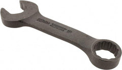 Proto - 19mm 12 Point Offset Combination Wrench - 15° Offset Angle, 5-7/16" OAL, Steel, Black Finish - Exact Tool & Supply