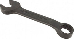 Proto - 13mm 12 Point Offset Combination Wrench - 15° Offset Angle, 4-5/16" OAL, Steel, Black Finish - Exact Tool & Supply