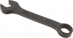 Proto - 11mm 12 Point Offset Combination Wrench - 15° Offset Angle, 3-15/16" OAL, Steel, Black Finish - Exact Tool & Supply