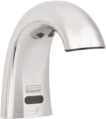 Rubbermaid - 800 to 1600 mL Foam Soap Dispenser Hardware - Plastic, Counter Mounted, Chrome - Exact Tool & Supply