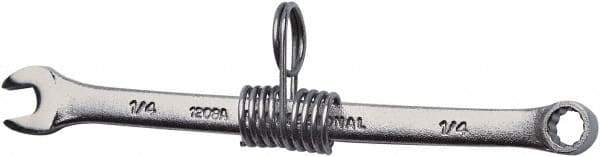 Proto - 5/16" 12 Point Combination Wrench - 5-3/8" OAL, Steel, Satin Finish - Exact Tool & Supply