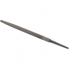 Value Collection - 6" Long, Bastard Cut, Square American-Pattern File - Double Cut - Exact Tool & Supply