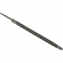 Value Collection - 6" Long, Slim Taper American-Pattern File - Exact Tool & Supply