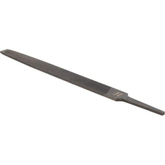 Value Collection - 8" Long, Bastard Cut, Mill American-Pattern File - Single Cut, 9/64" Overall Thickness - Exact Tool & Supply