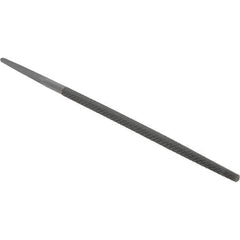 Value Collection - 6" Long, Bastard Cut, Round American-Pattern File - Double Cut - Exact Tool & Supply