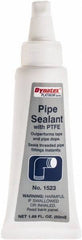 Made in USA - 50 mL Pipe Sealant - PTFE Based, 392°F Max Working Temp - Exact Tool & Supply