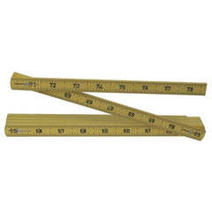 MAXIFLEX FOLDING RULER METRIC & INCH - Exact Tool & Supply