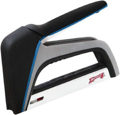 Arrow - Manual Staple Gun - 82 Lb Capacity, Plastic with Solid Steel Base - Exact Tool & Supply