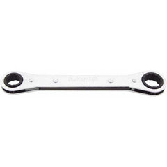 Lang - 7mm x 8mm 12 Point Ratcheting Box Wrench - Exact Tool & Supply