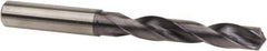 Accupro - 6.9mm 140° Solid Carbide Jobber Drill - TiAlN Finish, Right Hand Cut, Spiral Flute, Straight Shank, 91mm OAL, Special Type Point - Exact Tool & Supply