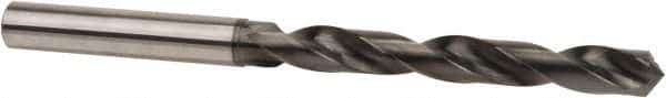 Accupro - Letter I 118° Solid Carbide Jobber Drill - DLC Finish, Right Hand Cut, Spiral Flute, Straight Shank, 4-19/64" OAL, Special Type Point - Exact Tool & Supply