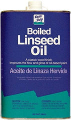 Klean-Strip - 1 Qt Metal Can Clear Wood Stain - Boiled Linseed Oil-Based, 0 g/L VOC Content - Exact Tool & Supply