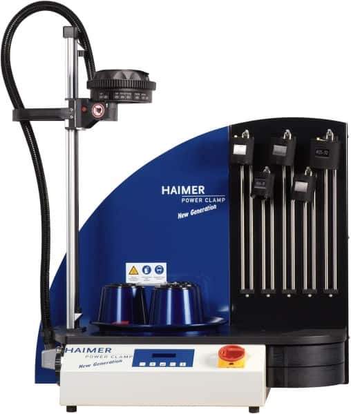 HAIMER - 1/8 to 1-1/4 Inch Shrinking Diameter Range with First Coil, Carbide and High Speed Steel Shrink Fit Unit - 1.77 Inch Wide, 22.4409 Inch High, 50.00mm Diameter with Second Coil, 400 to 480 Volts - Exact Tool & Supply