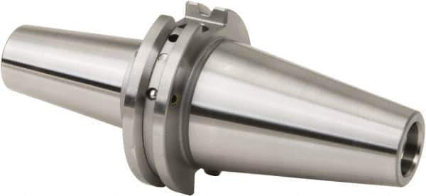 HAIMER - 3/8" Hole Diam, CAT40 Taper Shank Shrink Fit Tool Holder & Adapter - 130.05mm Projection, 23.88mm Nose Diam, 41.91mm Clamping Depth, 25,000 RPM, Through Coolant - Exact Tool & Supply