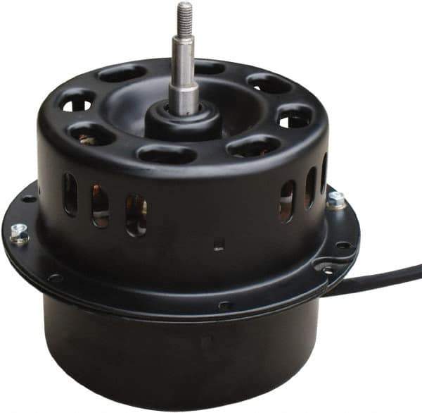 Value Collection - 3/4 hp, Open, Auto Thermal Protection, 1,600 RPM, 120 VAC, 60 Hz, Permanent Split Cap Motor - Ear Screw Mount, 2 Speed, Ball Bearings, 5 Full Load Amps, E Class Insulation - Exact Tool & Supply