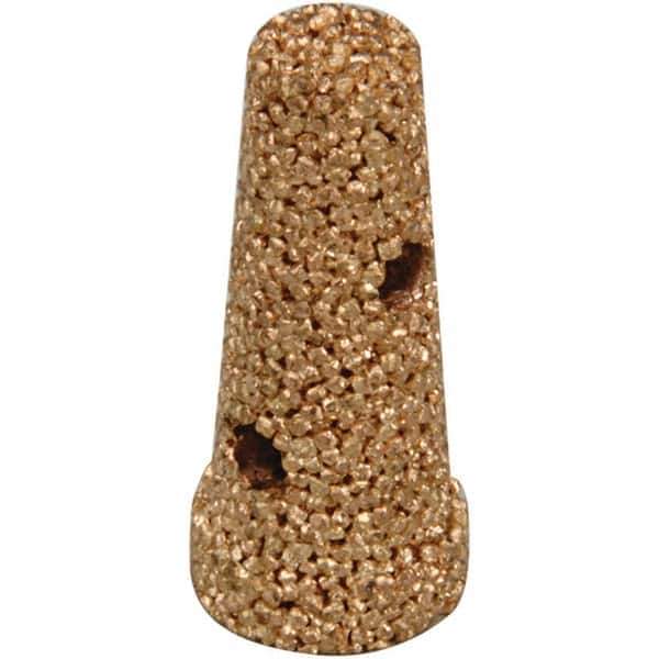 Dynabrade - 4-1/2" to 5" Air Pistol Grip Disc Sander Cone Muffler - Exact Tool & Supply