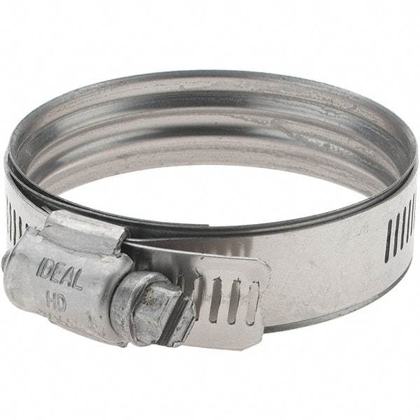 IDEAL TRIDON - SAE Size 34, 41 to 62mm Diam, Stainless Steel 360° Worm Drive Clamp - Exact Tool & Supply