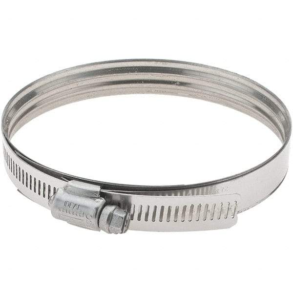 IDEAL TRIDON - SAE Size 72, 81 to 122mm Diam, Stainless Steel 360° Worm Drive Clamp - Exact Tool & Supply
