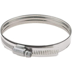 IDEAL TRIDON - SAE Size 72, 81 to 122mm Diam, Stainless Steel 360° Worm Drive Clamp - Exact Tool & Supply