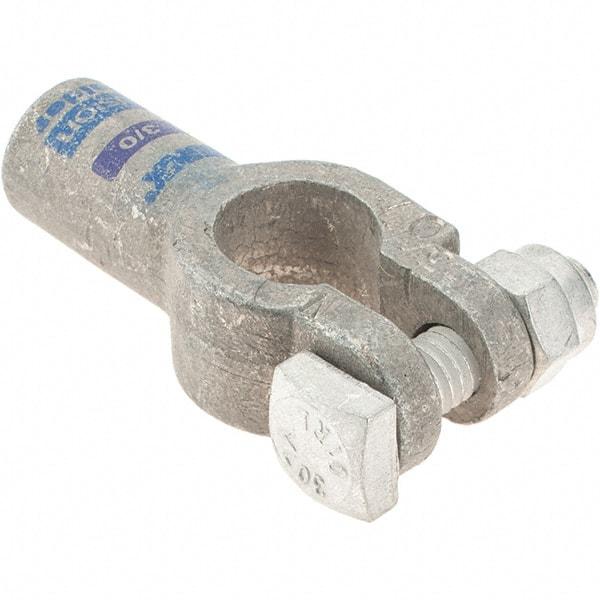 Made in USA - Automotive Battery 3/0 Straight Terminal - Negative Polarity - Exact Tool & Supply