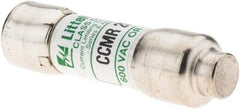 Littelfuse - 500 VDC, 600 VAC, 20 Amp, Time Delay General Purpose Fuse - Fuse Holder Mount, 38.1mm OAL, 20 at DC, 200 (RMS), 300 (Self-Certified) kA Rating, 10.3mm Diam - Exact Tool & Supply