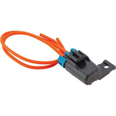 Made in USA - Fuse Holders Amperage: 30 Wire Termination Type: Wire Lead - Exact Tool & Supply