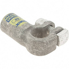 Made in USA - Automotive Battery 4/0 Left Elbow Terminal - Negative Polarity - Exact Tool & Supply